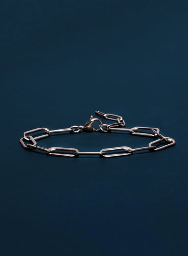 Waterproof Medium Stainless Steel Adjustable Clip Chain Bracelet