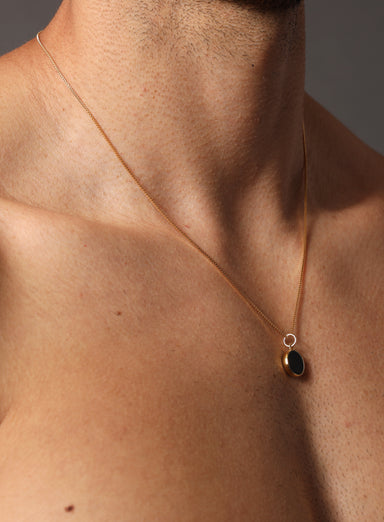 Obsidian Gemstone Necklace