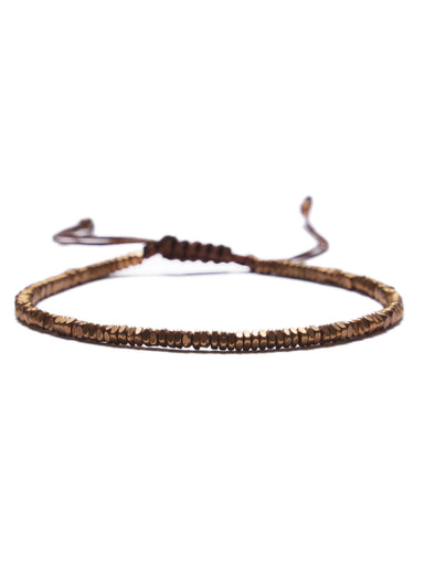 Mini Beads Brass Bead Bracelet