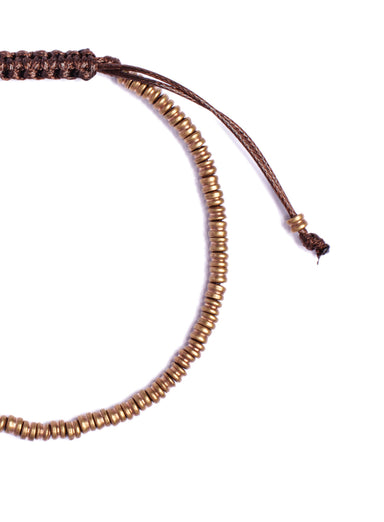 Mini Brass Beads Bracelet for Men