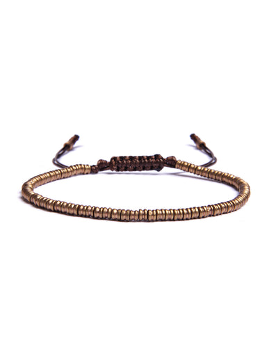 Mini Brass Beads Bracelet for Men
