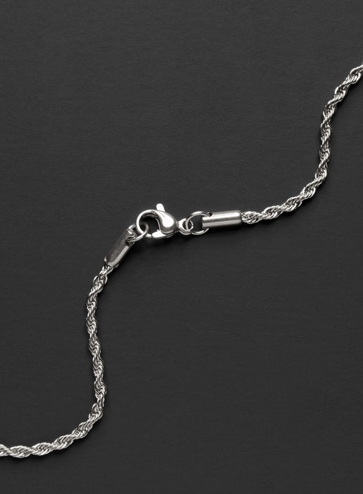 Stainless Steel Rope Chain Necklace for Men Jewelry legacyhomesrgv   