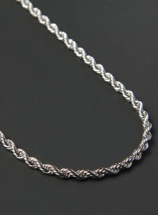 Stainless Steel Rope Chain Necklace for Men Jewelry legacyhomesrgv   