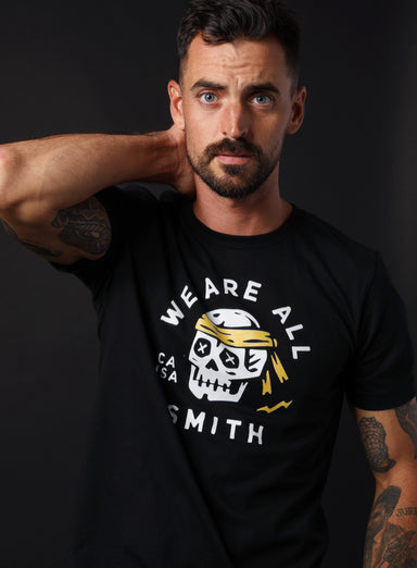 Skull Black Unisex black short sleeve t-shirt  legacyhomesrgv: Men's Jewelry & Clothing.   